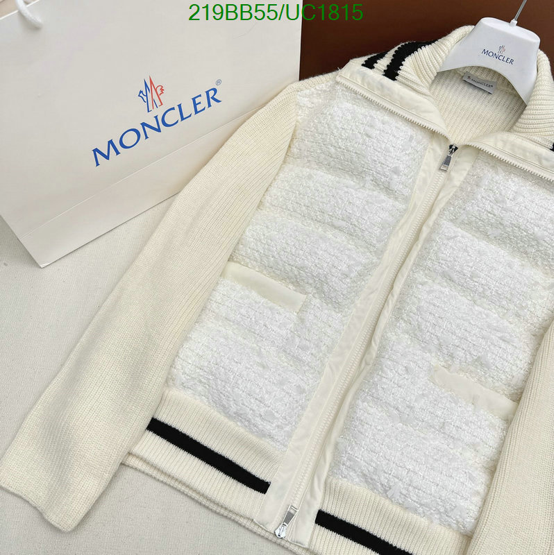 are you looking for Same as the original Moncler down jacket Code: UC1815