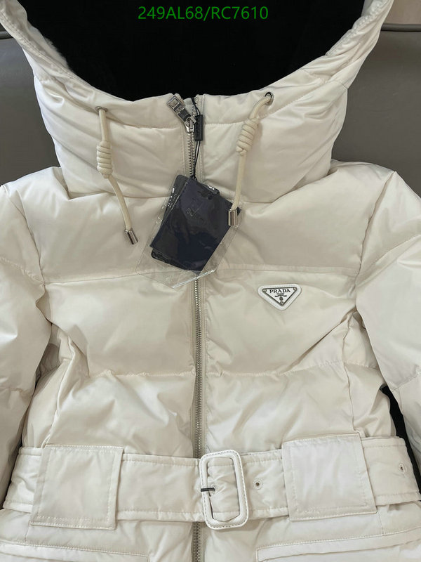 styles & where to buy Top Quality Replica Prada Women's Down Jacket Code: RC7610