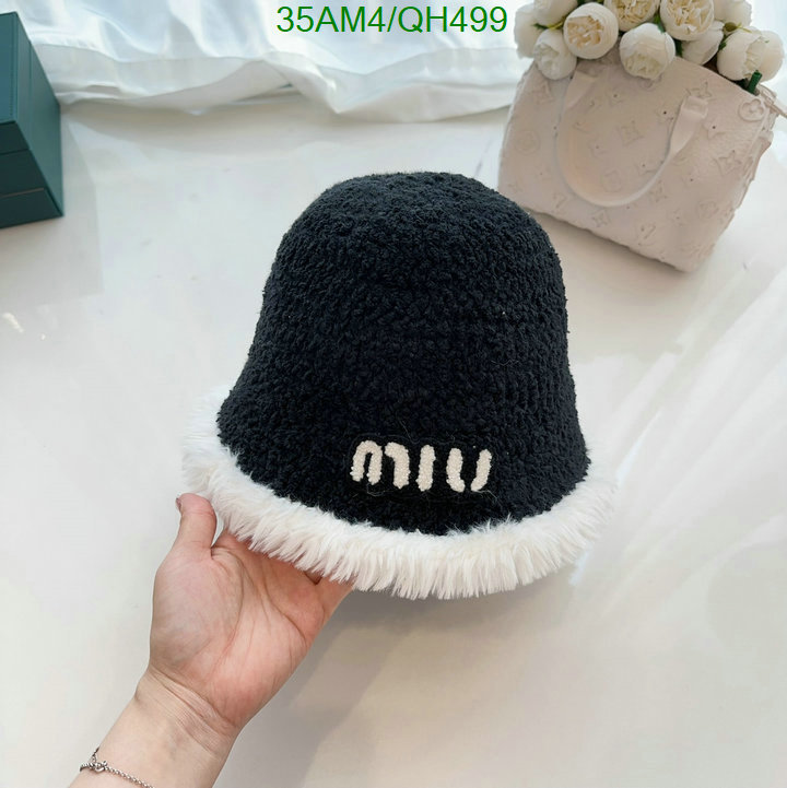 where to buy high quality Sell Online Luxury Designer High Replica MiuMiu Cap (Hat) Code: QH499