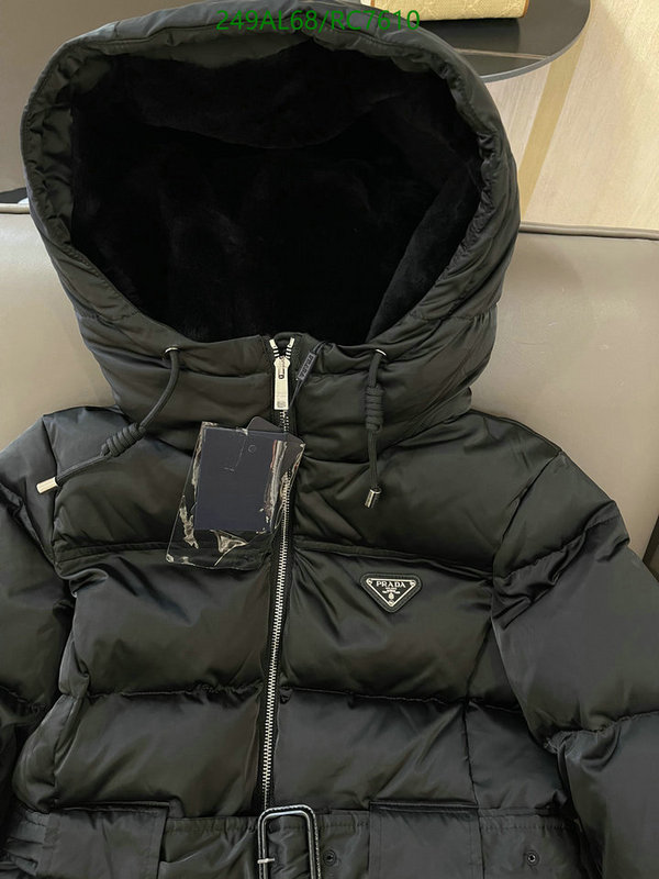 styles & where to buy Top Quality Replica Prada Women's Down Jacket Code: RC7610