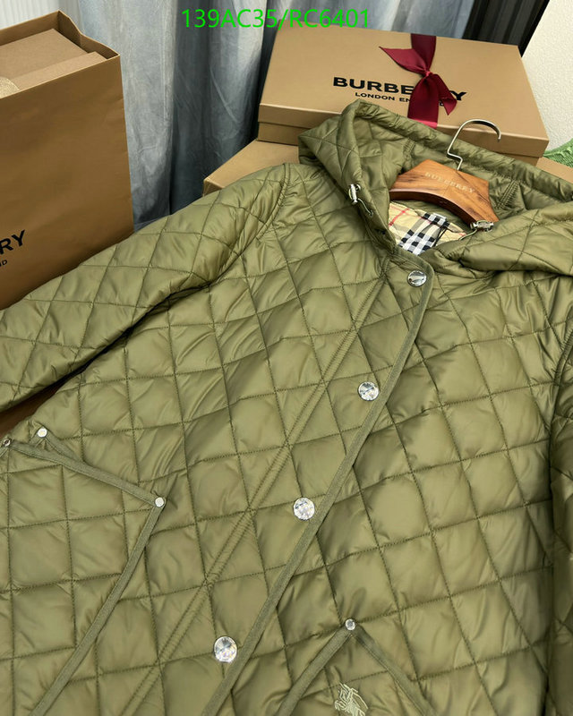 cheap high quality replica Exclusive Cheap website to buy replica Designer Burberry Down Jacket Women Code: RC6401
