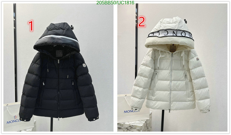 highest product quality Same as the original Moncler down jacket Code: UC1816