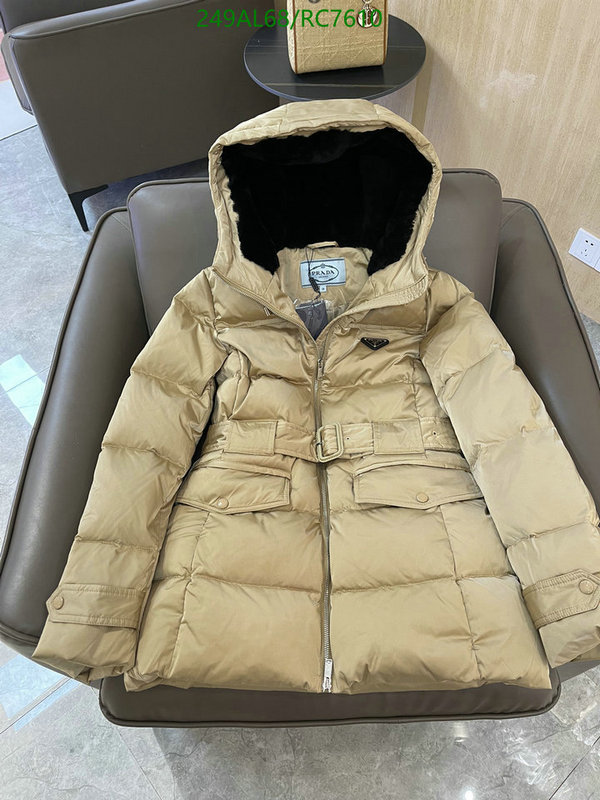 styles & where to buy Top Quality Replica Prada Women's Down Jacket Code: RC7610