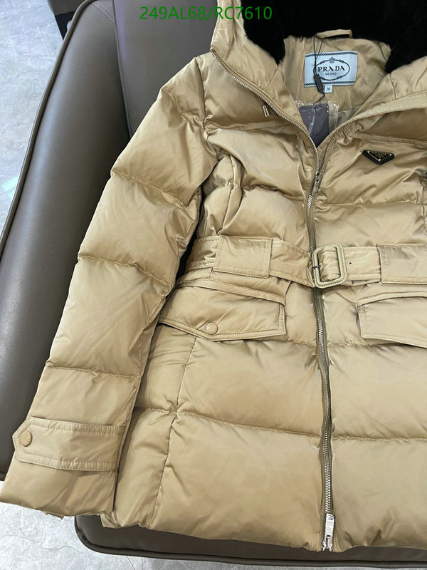 styles & where to buy Top Quality Replica Prada Women's Down Jacket Code: RC7610