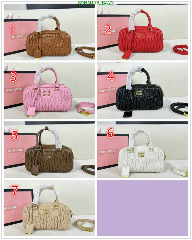 customize best quality replica MiuMiu Replica 1:1 Bag Code: UB423