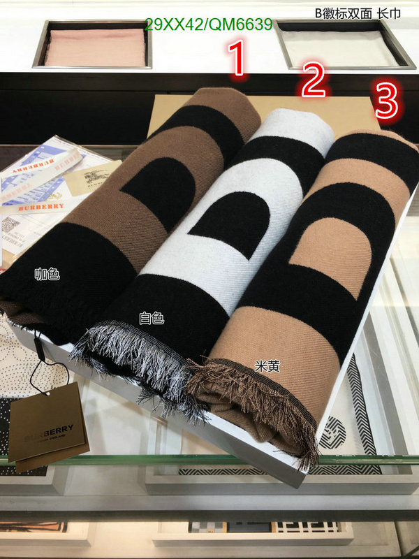 fashion replica 2023 Perfect Replica Designer Burberry Same as Original Scarf Code: QM6639