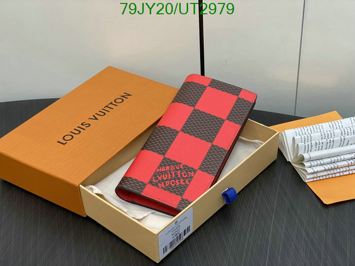 1:1 replica Top Grade replica Louis Vuitton Wallet LV Code: UT2979