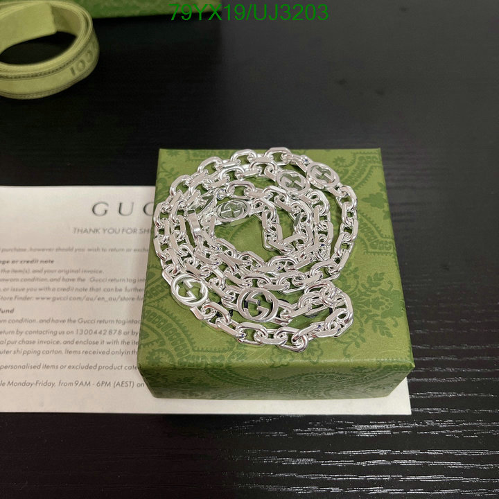 top 1:1 replica Fashion Replica Gucci Jewelry Code: UJ3203