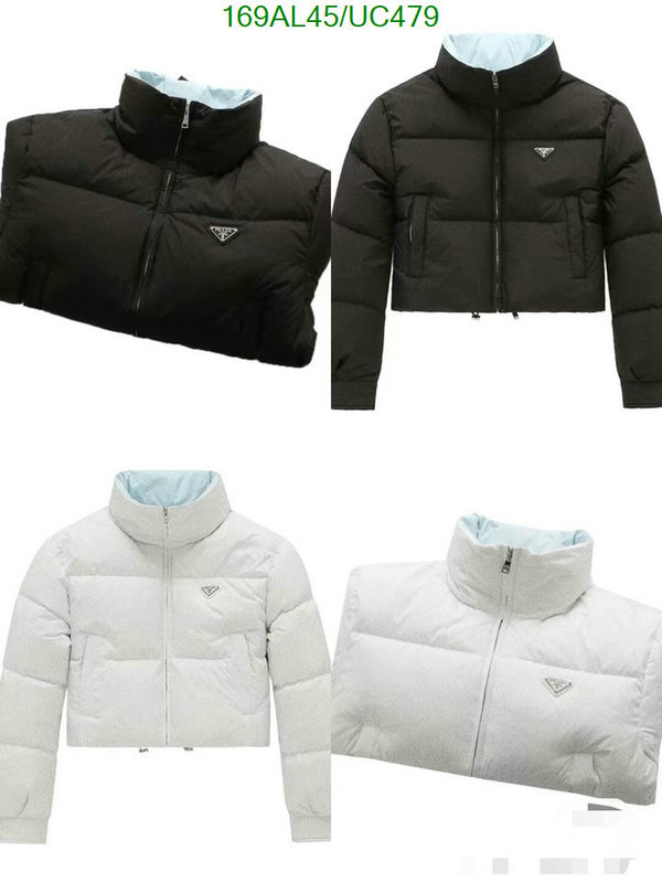 top quality The Most Popular Brand Designer Replica Prada Down Jacket Women Code: UC479