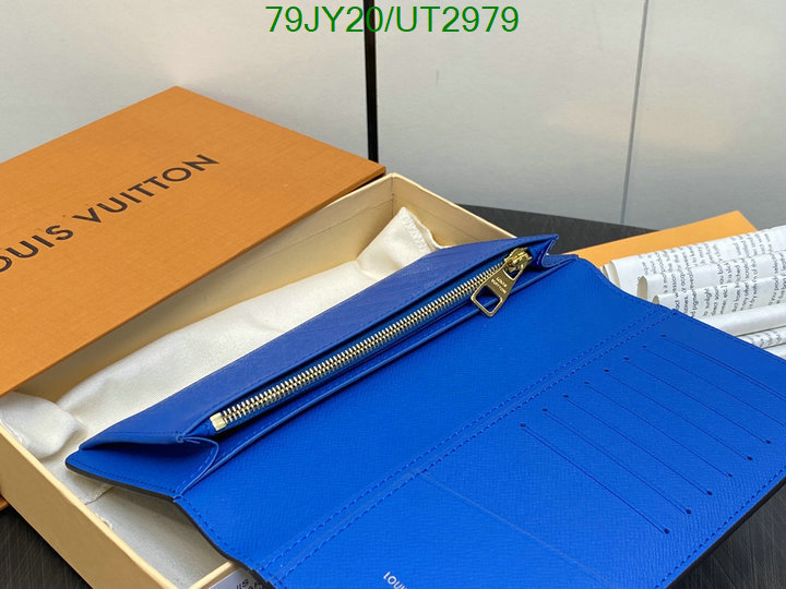 1:1 replica Top Grade replica Louis Vuitton Wallet LV Code: UT2979