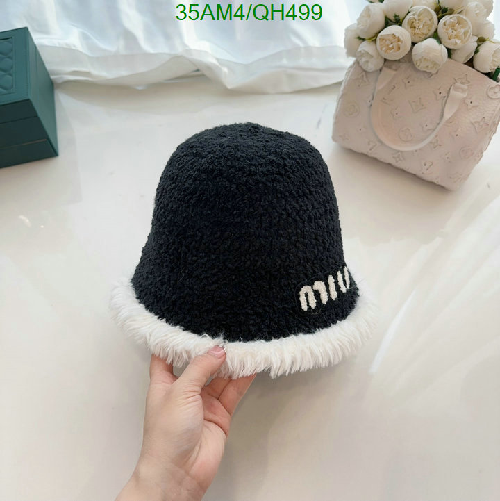 where to buy high quality Sell Online Luxury Designer High Replica MiuMiu Cap (Hat) Code: QH499