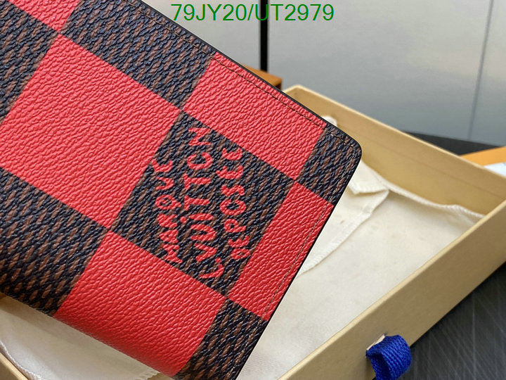 1:1 replica Top Grade replica Louis Vuitton Wallet LV Code: UT2979