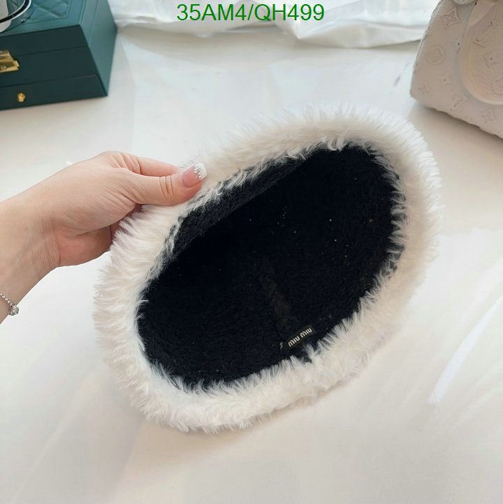 where to buy high quality Sell Online Luxury Designer High Replica MiuMiu Cap (Hat) Code: QH499