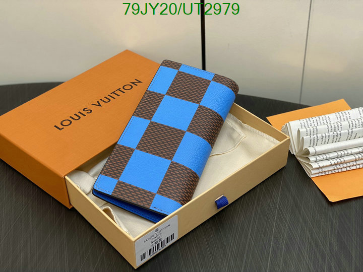 1:1 replica Top Grade replica Louis Vuitton Wallet LV Code: UT2979