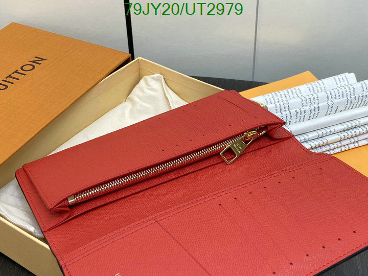 1:1 replica Top Grade replica Louis Vuitton Wallet LV Code: UT2979