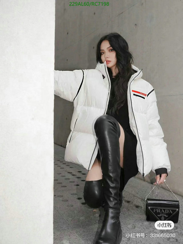 buy replica The Most Popular Brand Designer Replica Prada Down Jacket Women Code: RC7198