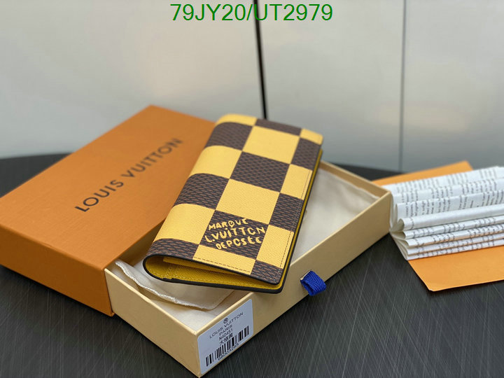 1:1 replica Top Grade replica Louis Vuitton Wallet LV Code: UT2979