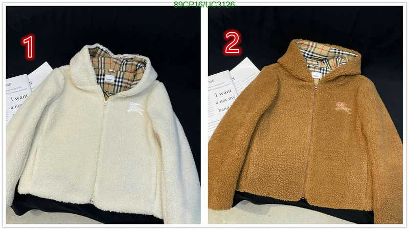 customize best quality replica High quality replica Burberry clothes Code: UC3126