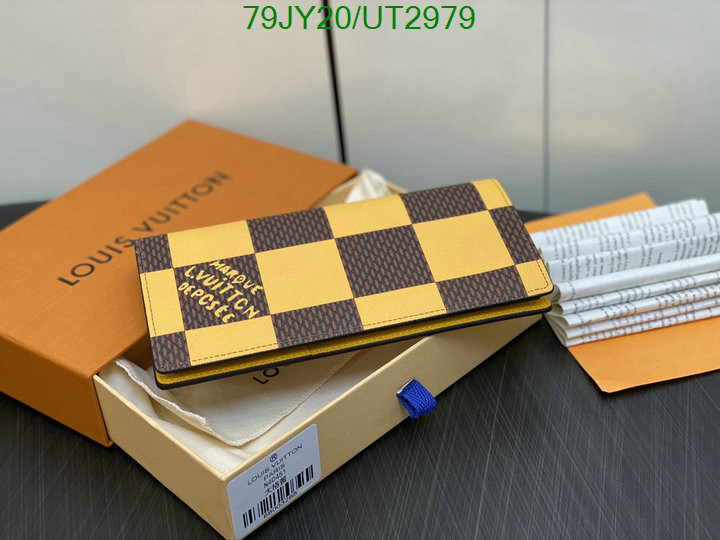 1:1 replica Top Grade replica Louis Vuitton Wallet LV Code: UT2979