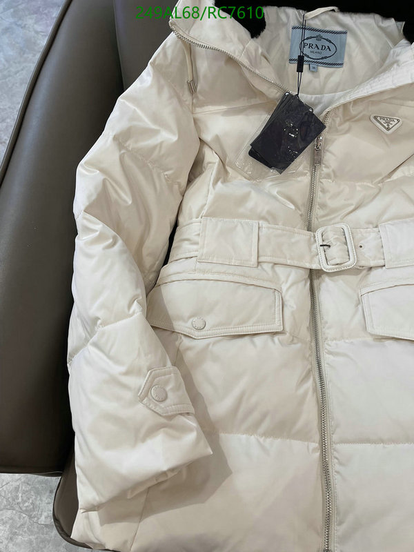 styles & where to buy Top Quality Replica Prada Women's Down Jacket Code: RC7610