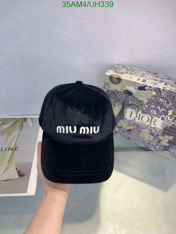 buy first copy replica Sell Online Luxury Designer High Replica MiuMiu Cap (Hat) Code: UH339