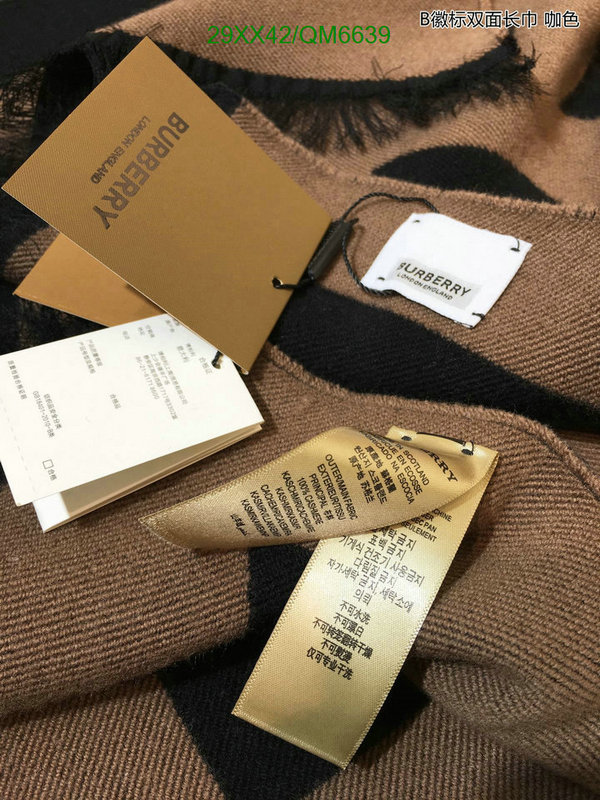 fashion replica 2023 Perfect Replica Designer Burberry Same as Original Scarf Code: QM6639