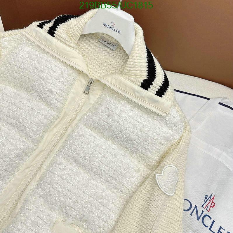 fake aaaaa Same as the original Moncler down jacket Code: UC1815