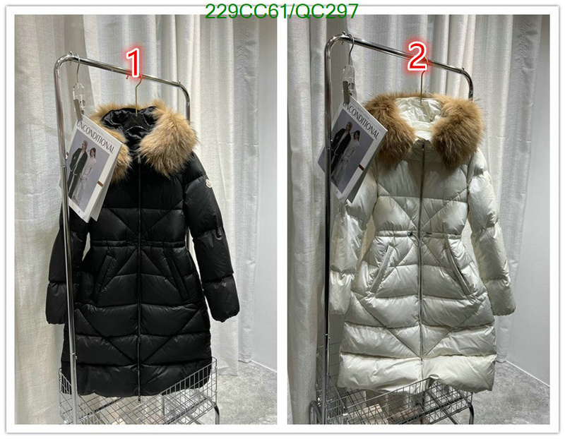 top fake designer Same as the original Moncler down jacket Code: QC297