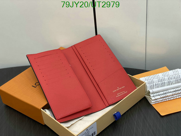 1:1 replica Top Grade replica Louis Vuitton Wallet LV Code: UT2979