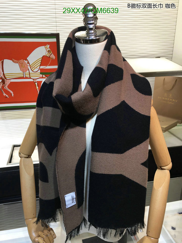 fashion replica 2023 Perfect Replica Designer Burberry Same as Original Scarf Code: QM6639