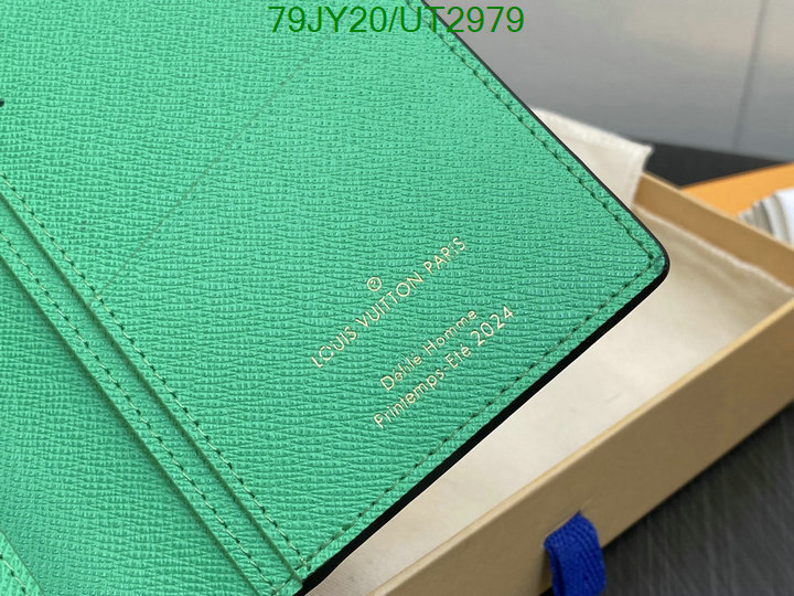 1:1 replica Top Grade replica Louis Vuitton Wallet LV Code: UT2979