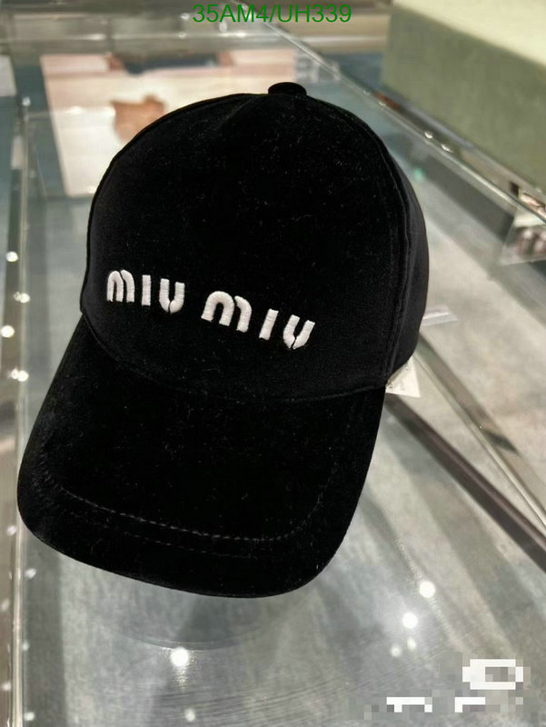 buy first copy replica Sell Online Luxury Designer High Replica MiuMiu Cap (Hat) Code: UH339