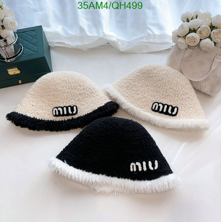 where to buy high quality Sell Online Luxury Designer High Replica MiuMiu Cap (Hat) Code: QH499