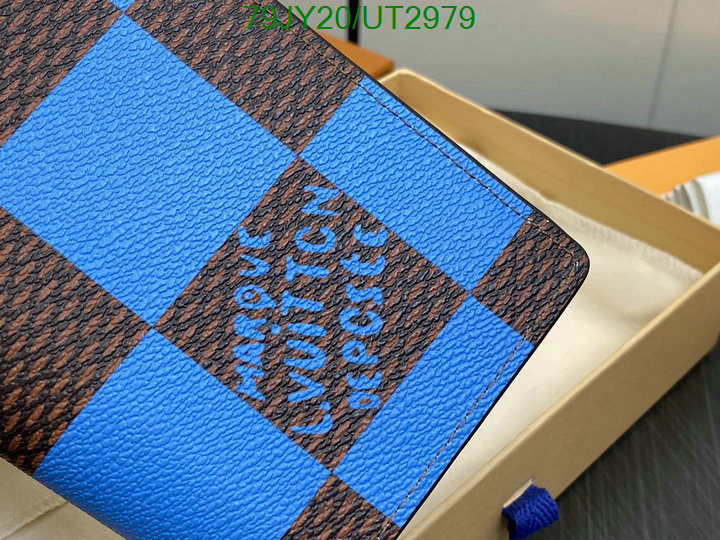 1:1 replica Top Grade replica Louis Vuitton Wallet LV Code: UT2979