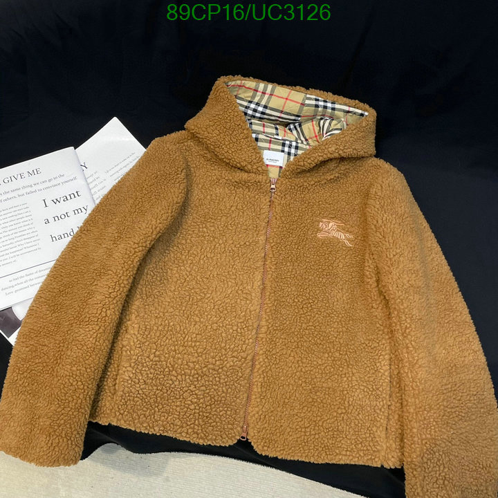 customize best quality replica High quality replica Burberry clothes Code: UC3126