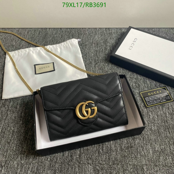 the top ultimate knockoff DHgate Gucci AAA+ Replica Bag Code: RB3691