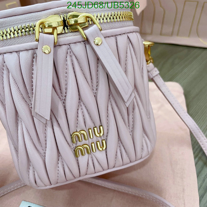 top quality Perfect Mirror Quality Replica MiuMiu Bag Code: UB5326