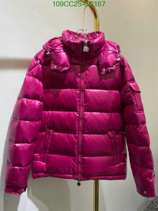 sell online luxury designer DHgate best quality Moncler unisex down jacket Code: CC167