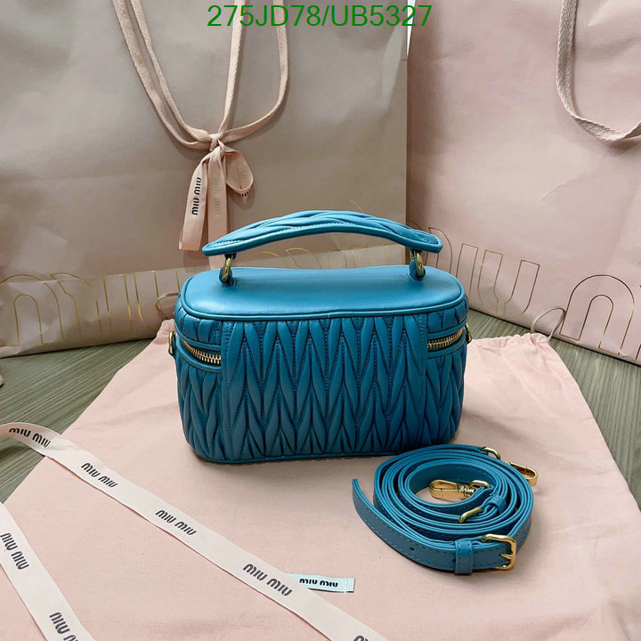 mirror quality Perfect Mirror Quality Replica MiuMiu Bag Code: UB5327