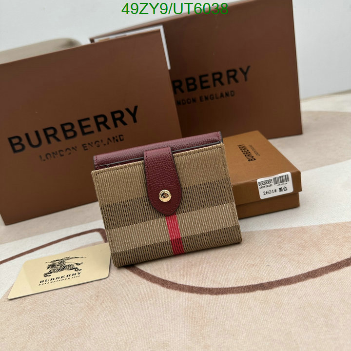 the most popular Burberry AAAA Quality Replica Wallet Code: UT6038