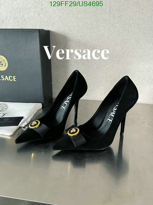 what Hot Sale Replica Versace women's shoes Code: US4695