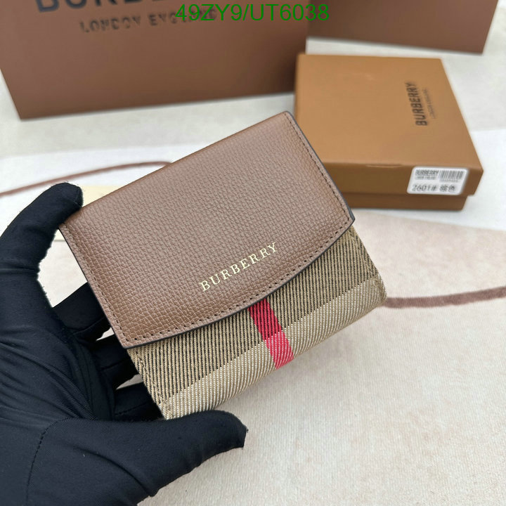 the most popular Burberry AAAA Quality Replica Wallet Code: UT6038