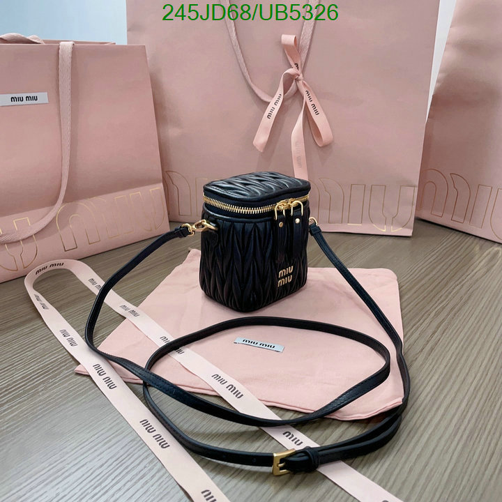 top quality Perfect Mirror Quality Replica MiuMiu Bag Code: UB5326