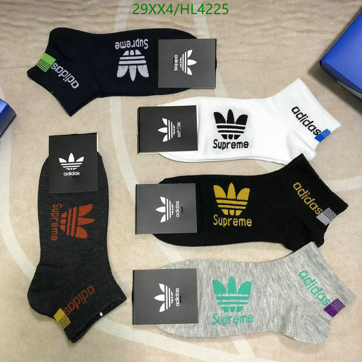 at cheap price DHgate best quality replica adidas socks Code: HL4225