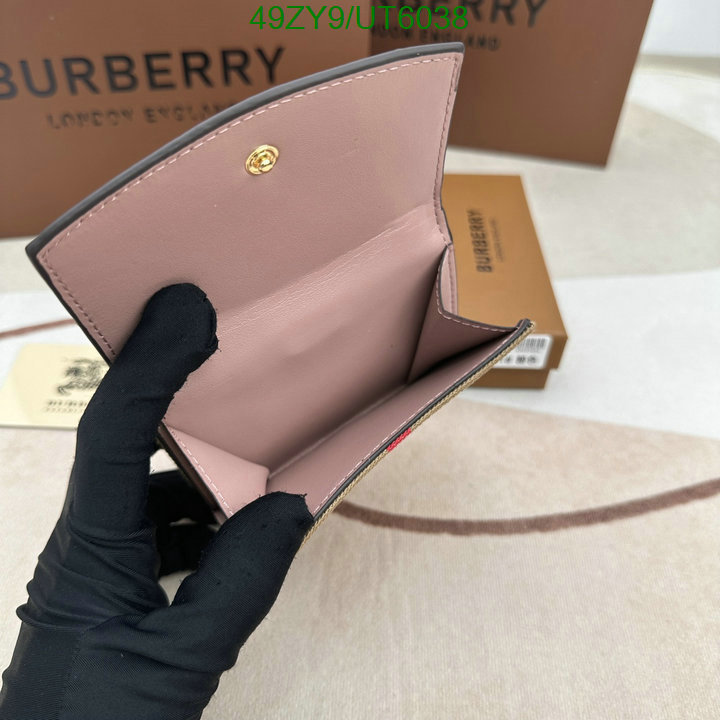 the most popular Burberry AAAA Quality Replica Wallet Code: UT6038