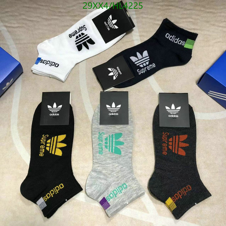 at cheap price DHgate best quality replica adidas socks Code: HL4225