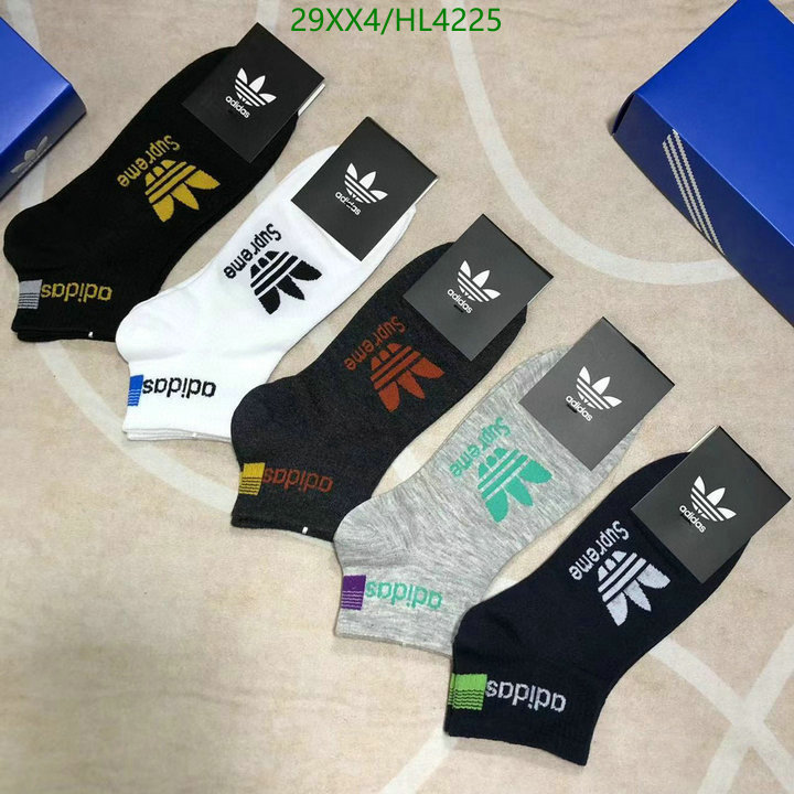 at cheap price DHgate best quality replica adidas socks Code: HL4225