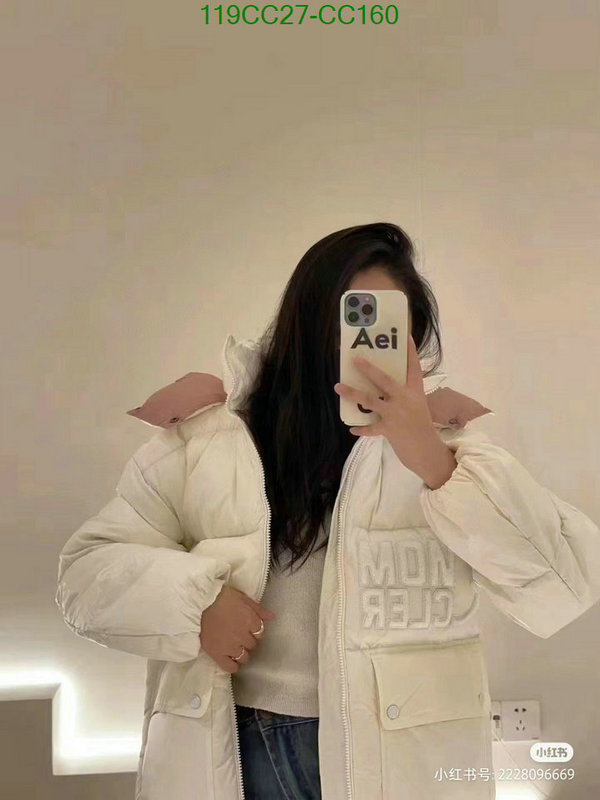 online sale DHgate 1:1 quality Moncler down jacket Code: CC160