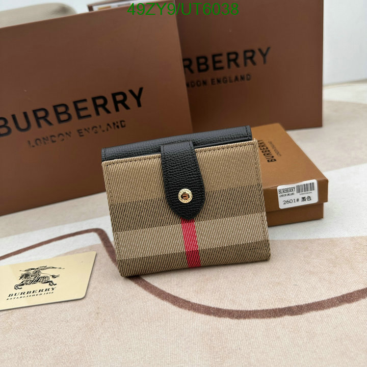 the most popular Burberry AAAA Quality Replica Wallet Code: UT6038