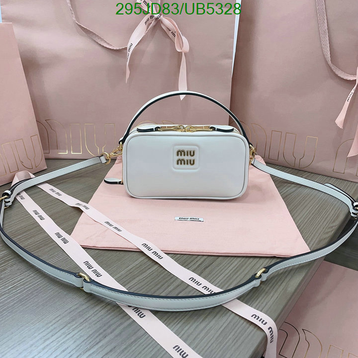 brand designer replica Perfect Mirror Quality Replica MiuMiu Bag Code: UB5328